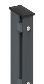 Pfosten Multi Premium Profil 60 x 40 mm zum Einbetonieren