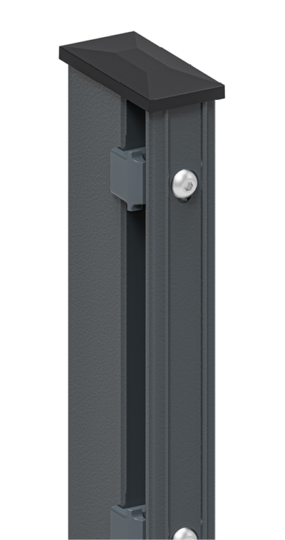 Pfosten Multi Premium Profil 60 x 40 mm zum Einbetonieren