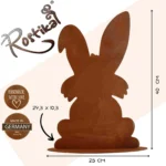 Deko Hasen Familie Löffel – Bild 4